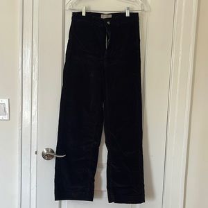 Everlane black corduroy pants